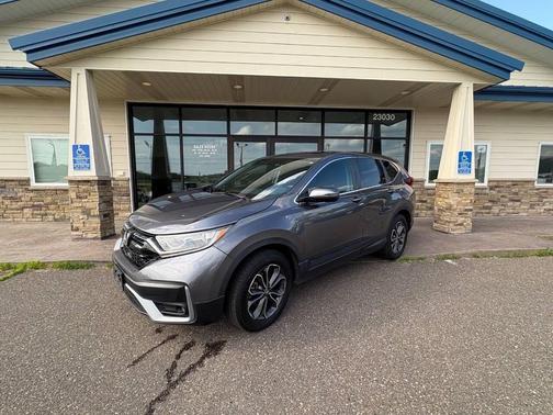 Modern Steel Metallic 2021 Honda CR-V AWD EX