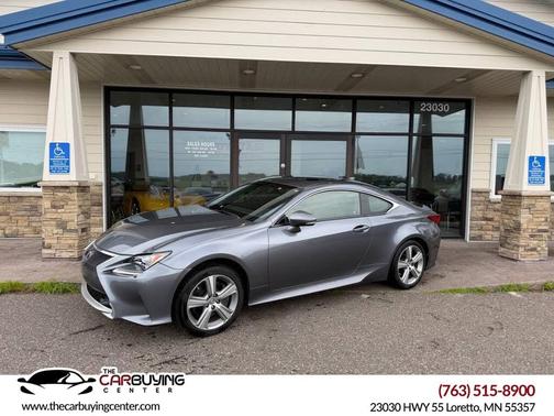 Nebula Gray Pearl 2015 Lexus RC 350 Base