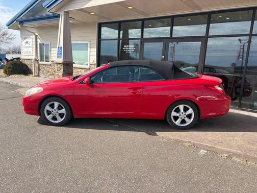 Absolutely Red 2004 Toyota Camry Solara SLE V6