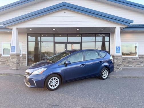 Blue Ribbon Metallic 2013 Toyota Prius v Three