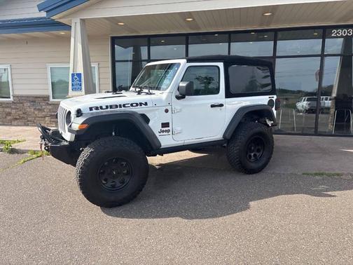 Bright White Clear Coat 2018 Jeep Wrangler Rubicon