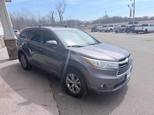 Predawn Gray Mica 2015 Toyota Highlander XLE