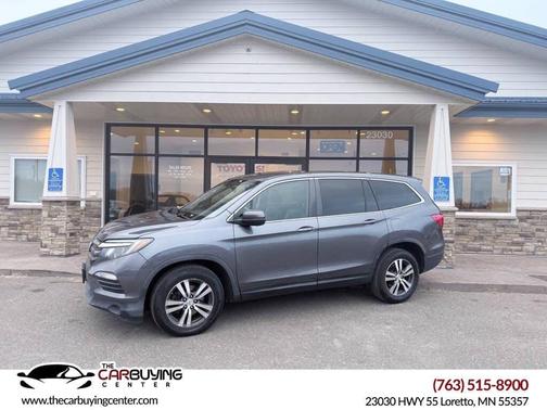 Lunar Silver Metallic 2016 Honda Pilot EX-L