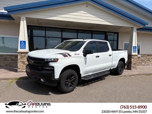 Summit White 2021 Chevrolet Silverado 1500 LT Trail Boss