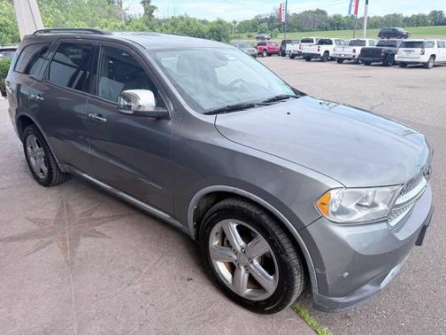 Mineral Gray Metallic 2011 Dodge Durango Citadel