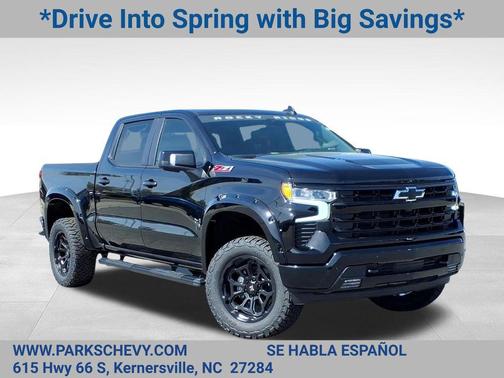 Black 2026 Chevrolet Silverado 1500 RST