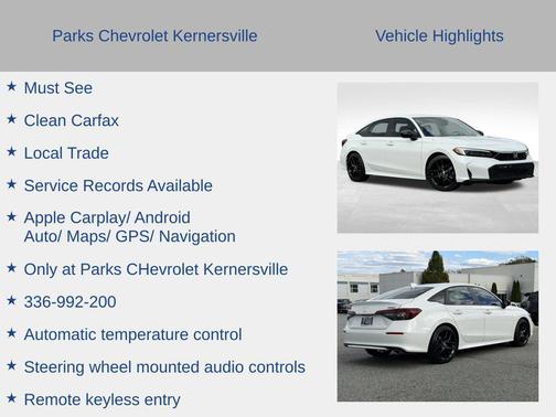 Platinum White Pearl 2026 Honda Civic Sport