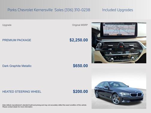 Dark Graphite Metallic 2023 BMW 530 i xDrive