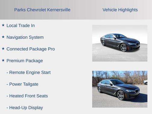 Dark Graphite Metallic 2023 BMW 530 i xDrive