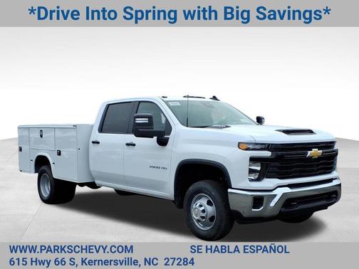 Summit White 2026 Chevrolet Silverado 3500 WT