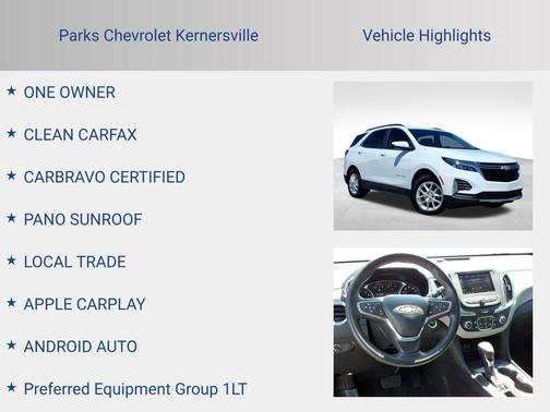 Summit White 2023 Chevrolet Equinox 1LT