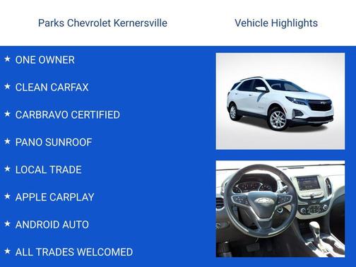 Summit White 2023 Chevrolet Equinox 1LT