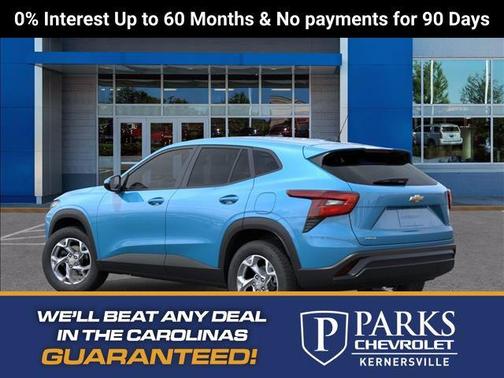 Marina Blue Metallic 2026 Chevrolet Trax LS
