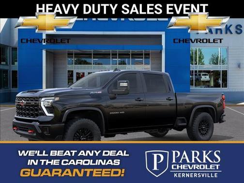 Black 2026 Chevrolet Silverado 2500 Crew Cab, Standard Bed, XR2, 4WD
