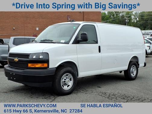 Summit White 2026 Chevrolet Express 2500 Work Van