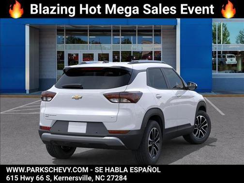 Summit White 2026 Chevrolet Trailblazer LT