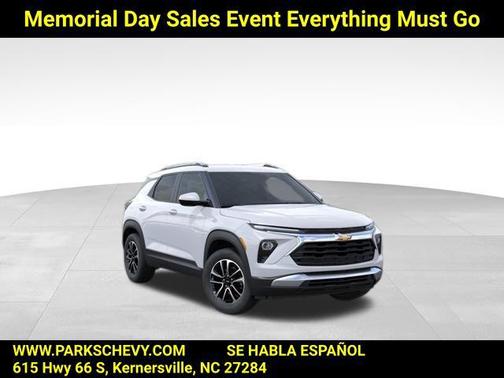 Summit White 2026 Chevrolet Trailblazer LT