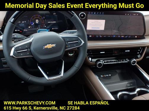 Black 2026 Chevrolet Tahoe 4WD High Country