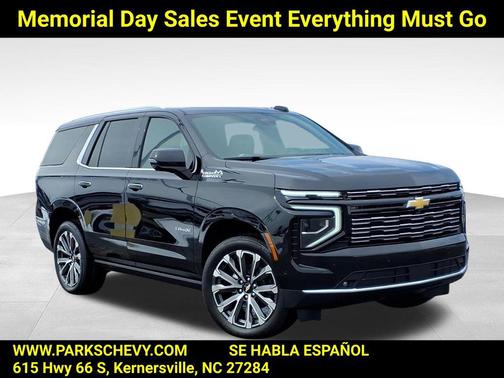 Black 2026 Chevrolet Tahoe 4WD High Country