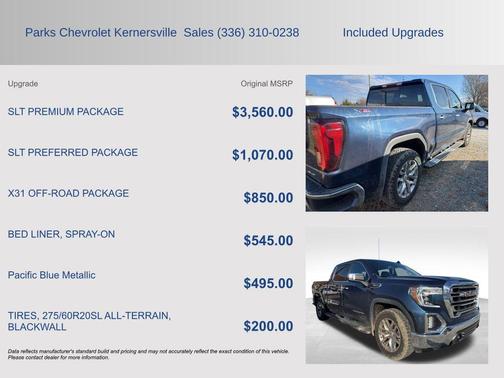 2020 GMC Sierra 1500 SLT