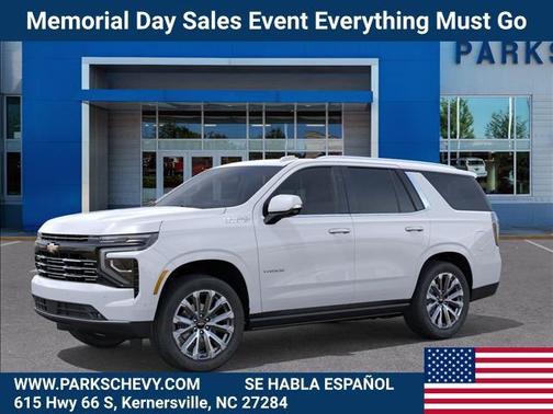 Polar White Tricoat 2026 Chevrolet Tahoe 4WD High Country