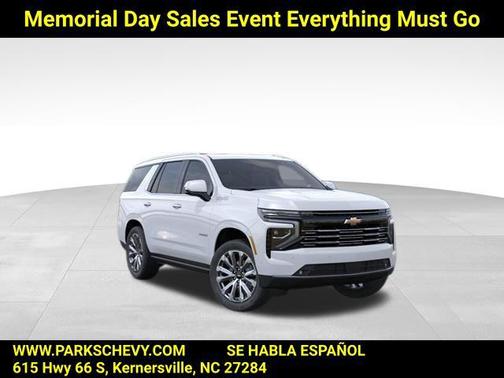 Polar White Tricoat 2026 Chevrolet Tahoe 4WD High Country