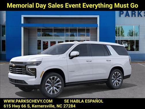 Polar White Tricoat 2026 Chevrolet Tahoe 4WD High Country