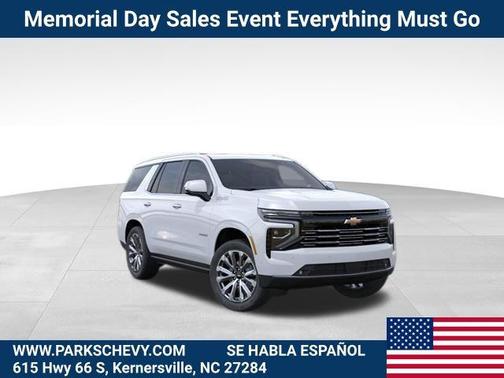 Polar White Tricoat 2026 Chevrolet Tahoe 4WD High Country