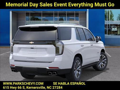 Polar White Tricoat 2026 Chevrolet Tahoe 4WD High Country