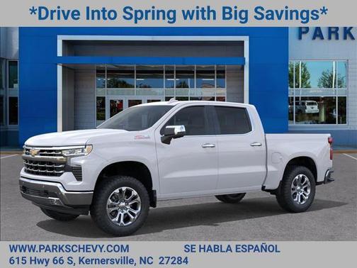 Summit White 2026 Chevrolet Silverado 1500 LTZ