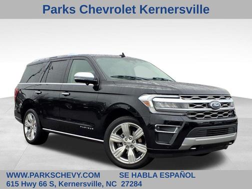 AGATE BLACK METALLIC 2023 Ford Expedition Platinum