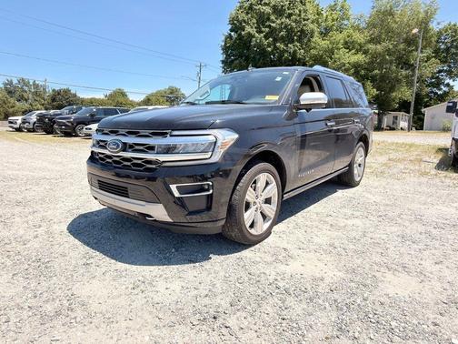 AGATE BLACK METALLIC 2023 Ford Expedition Platinum
