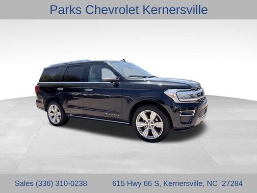 AGATE BLACK METALLIC 2023 Ford Expedition Platinum