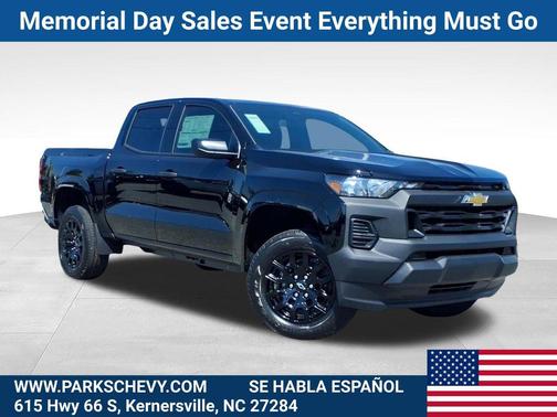 Black 2026 Chevrolet Colorado WT