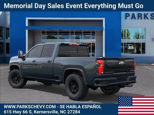 Cypress Gray 2026 Chevrolet Silverado 2500 Crew Cab, Standard Bed, XR2, 4WD