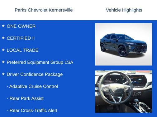 Mosaic Black Metallic 2025 Chevrolet Trax FWD ACTIV