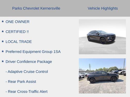 Mosaic Black Metallic 2025 Chevrolet Trax FWD ACTIV