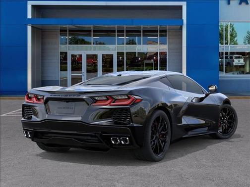 Black 2026 Chevrolet Corvette Stingray w/1LT