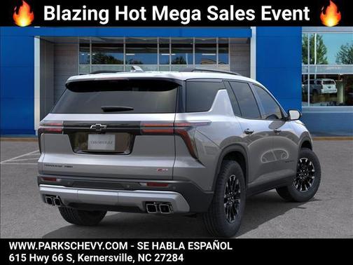 Sterling Gray Metallic 2026 Chevrolet Traverse AWD Z71