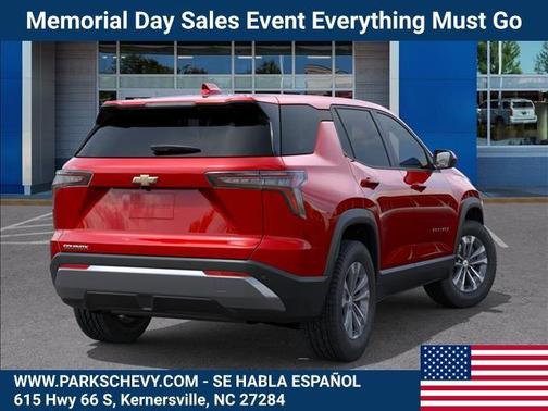 Radiant Red Tintcoat 2026 Chevrolet Equinox 1LT