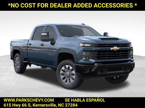Lakeshore Blue Metallic 2026 Chevrolet Silverado 2500 Custom
