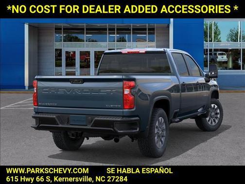 Lakeshore Blue Metallic 2026 Chevrolet Silverado 2500 Custom