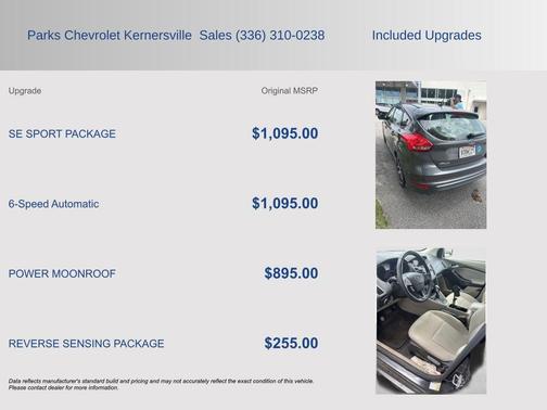 MAGNETIC 2016 Ford Focus SE