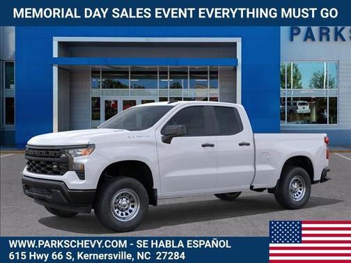 Summit White 2026 Chevrolet Silverado 1500 WT