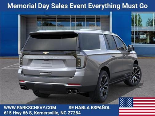 Sterling Gray Metallic 2026 Chevrolet Suburban High Country, 4WD