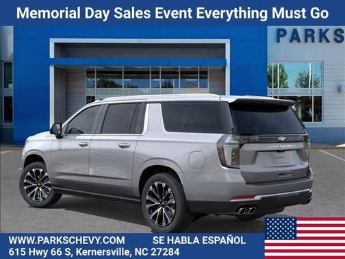 Sterling Gray Metallic 2026 Chevrolet Suburban High Country, 4WD