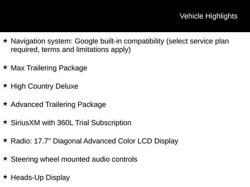 Sterling Gray Metallic 2026 Chevrolet Suburban High Country, 4WD