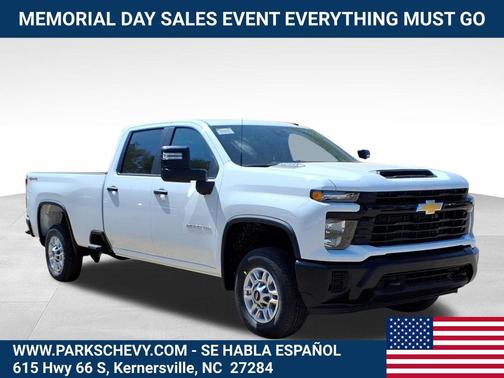 Summit White 2026 Chevrolet Silverado 2500 WT