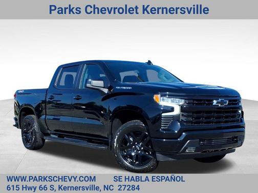 Black 2025 Chevrolet Silverado 1500 RST