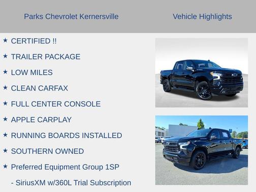 Black 2025 Chevrolet Silverado 1500 RST